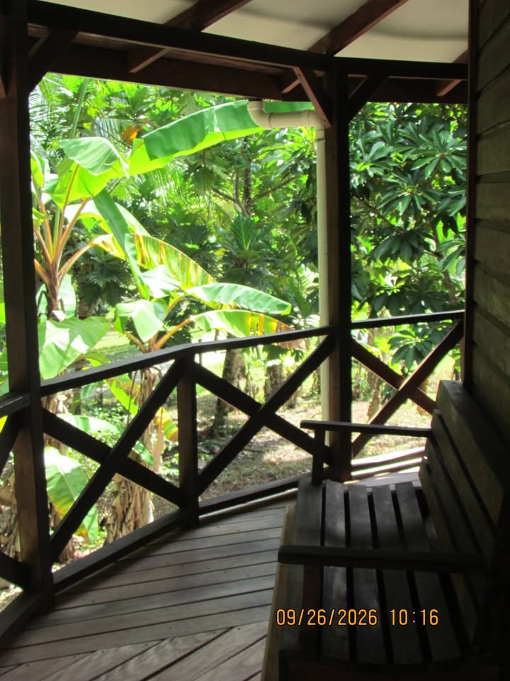 Covered veranda